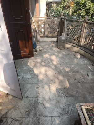 Balcony in 3 BHK Builder Floor at Chitra Vihar – for Rent