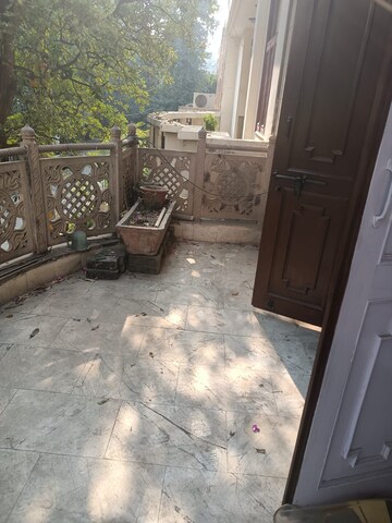 Balcony in 3 BHK Builder Floor at Chitra Vihar – for Rent