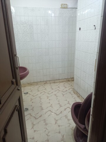 Bathroom in 3 BHK Builder Floor at Chitra Vihar – for Rent
