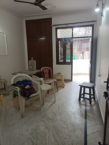 Bedroom in 3 BHK Builder Floor at Chitra Vihar – for Rent