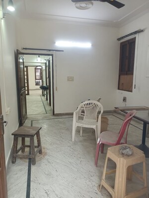 Living Room in 3 BHK Builder Floor at Chitra Vihar – for Rent