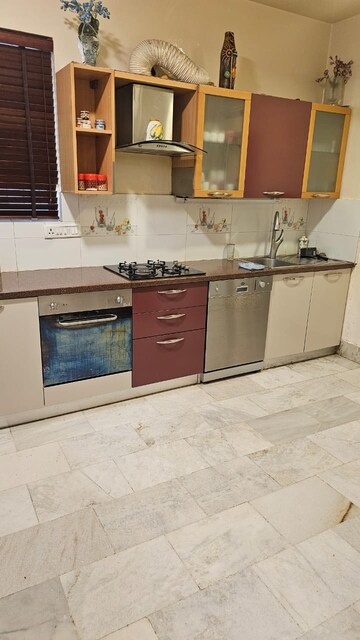 Kitchen in 4 BHK Apartment at Ratna Avenue, Richmond Road – for Rent