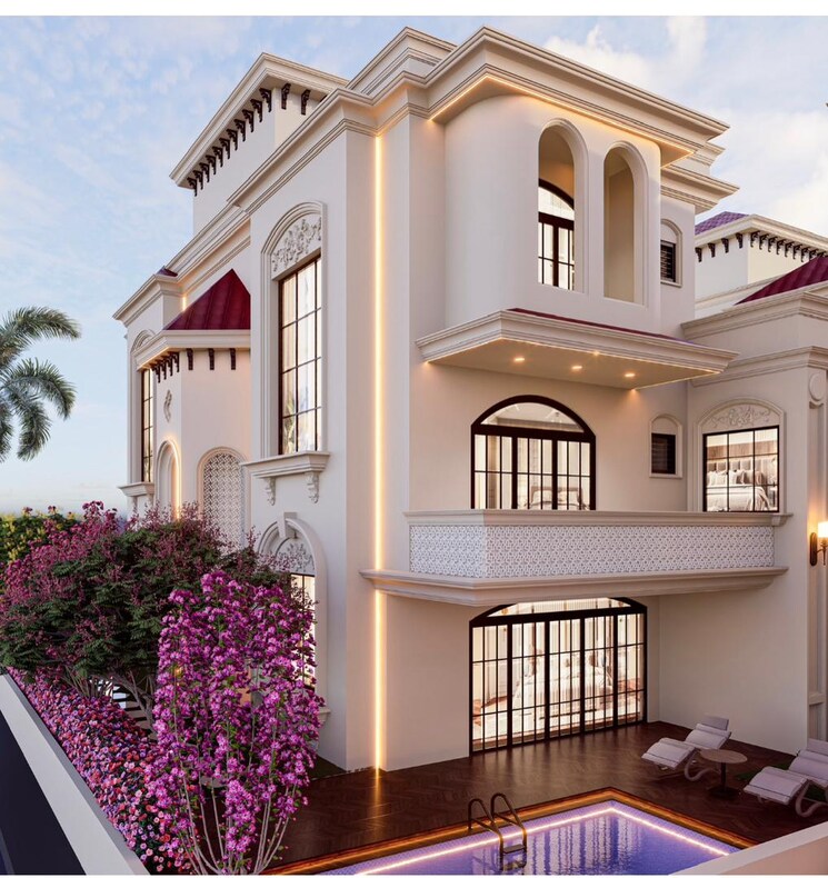 Exterior View, bbd-green-city 6+ Bedroom 13525 Sq.Ft. Villa In Gomti Nagar Lucknow 9473012