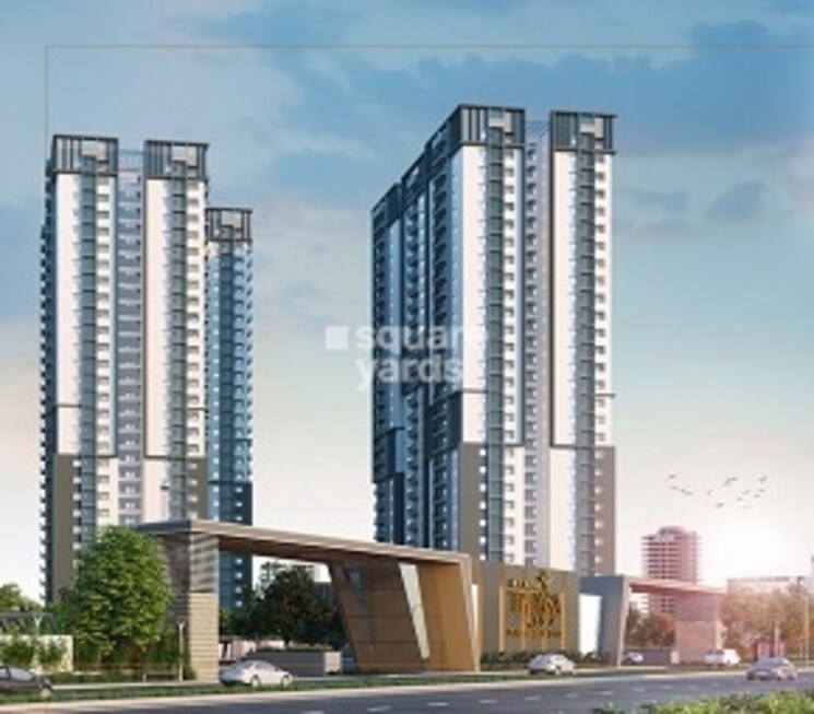 Exterior View, my-home-tridasa 2.5 Bedroom 1505 Sq.Ft. Apartment In Tellapur Hyderabad 9473011