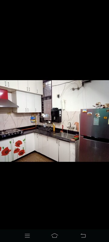 Kitchen in 3 BHK Builder Floor at Sun Homes, Shakti Khand Iii – for Rent