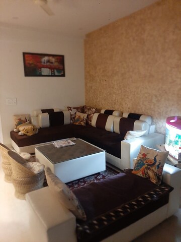 Living Room in 3 BHK Apartment at Trimurtys Kachnar, C-Scheme – for Rent