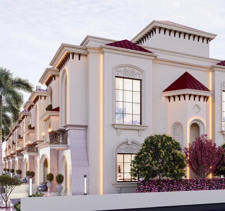 Exterior View, bbd-green-city 5 Bedroom 1733 Sq.Ft. Villa In Gomti Nagar Lucknow 9473026