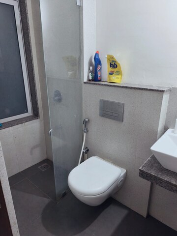 Bathroom in 2 BHK Apartment at Piramal Vaikunth, Balkum Pada – for Rent
