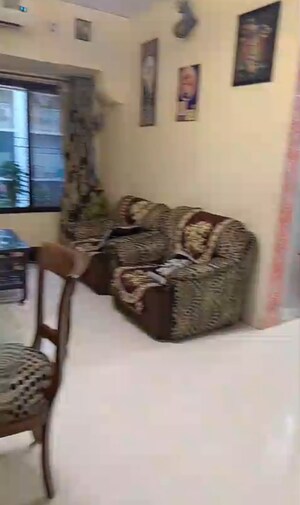 Living Room in 2 BHK Apartment at Crystal Garden Estate CHS, Manpada – for Rent