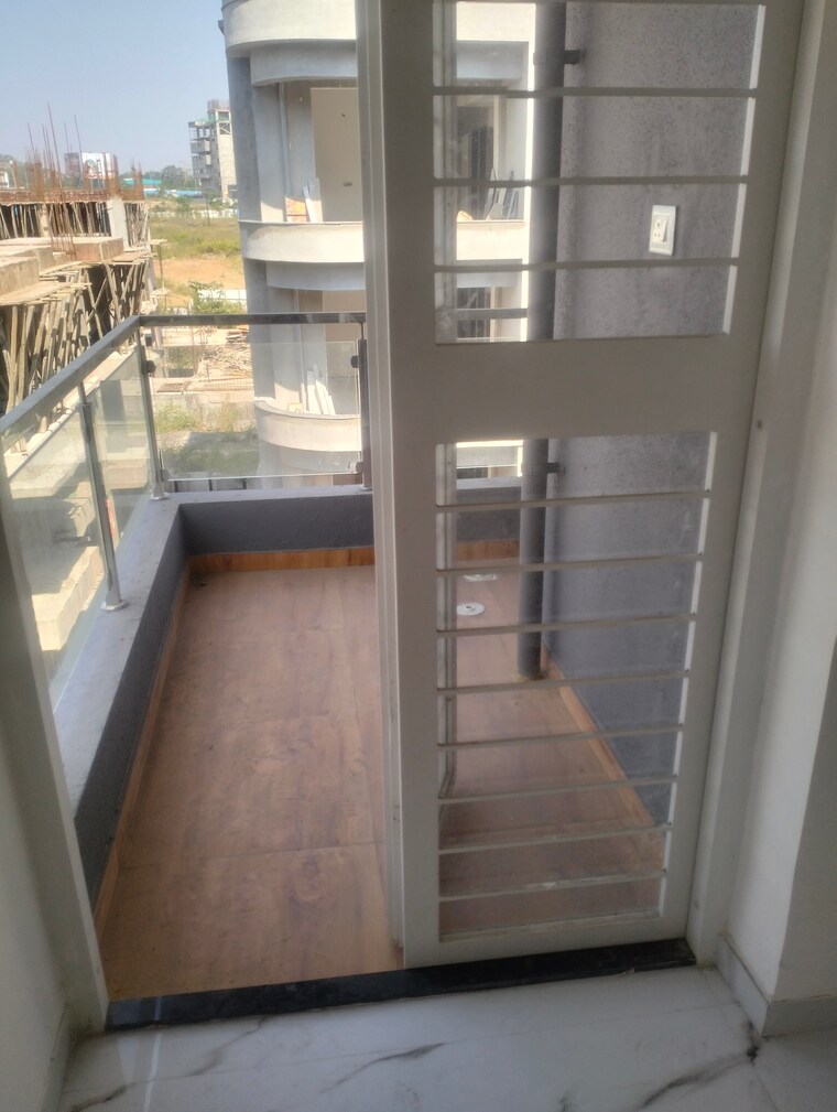 Balcony, om-yashodham 2 Bedroom 1000 Sq.Ft. Apartment In Ravet Pune 9473036