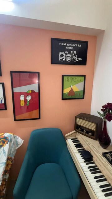 Bedroom in 2 BHK Apartment at Lodha Amara, Kolshet Road – for Rent