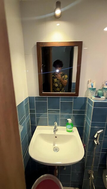 Bathroom in 2 BHK Apartment at Lodha Amara, Kolshet Road – for Rent