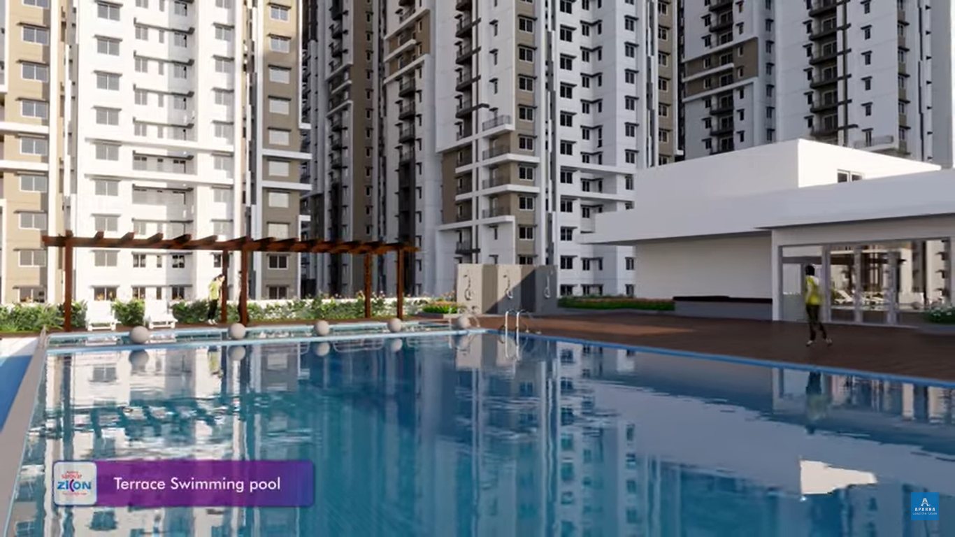 2.5 BHK + Study Room Apartment For Sale in Aparna Sarovar Zicon