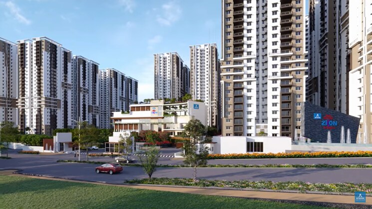 Exterior View, aparna-sarovar-zicon 2.5 Bedroom 1530 Sq.Ft. Apartment In Nallagandla Hyderabad 9473076