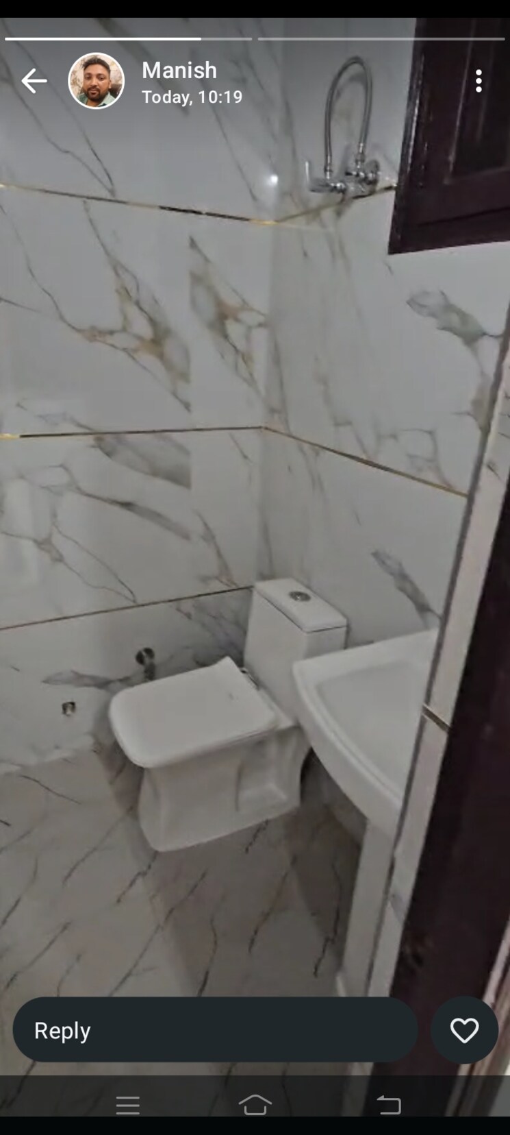 Bathroom, maya-homes 2 Bedroom 900 Sq.Ft. Builder Floor In Indrapuram Ghaziabad 9473109