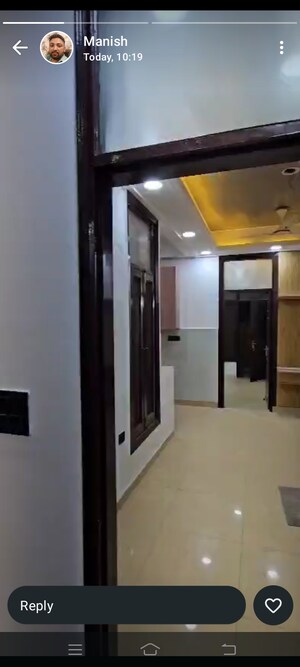 Building Lobby in 2 BHK Builder Floor at Maya Homes, Indrapuram – for Sale