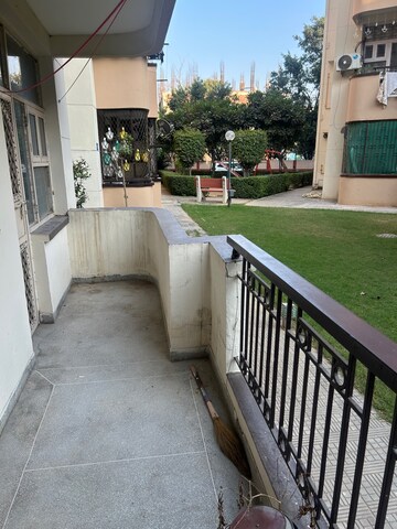 Balcony in 3.5 BHK Apartment at Sector 56 – for Rent