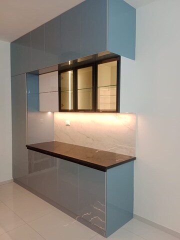 Kitchen in 3 BHK Apartment at Rajapushpa Provincia, Narsingi – for Rent