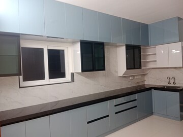 Kitchen in 3 BHK Apartment at Rajapushpa Provincia, Narsingi – for Rent