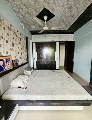 Bedroom in 3 BHK Apartment at Triveni Grande, Kalyan West – for Sale