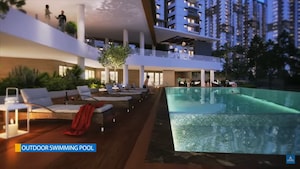 Swimming Pool in 2 BHK Apartment at Aparna Sarovar Zenith, Nallagandla – for Sale