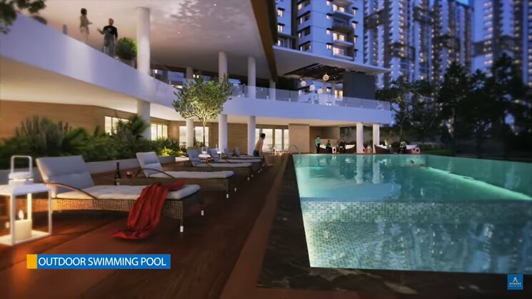 Swimming Pool, aparna-sarovar-zenith 2 Bedroom 1345 Sq.Ft. Apartment In Nallagandla Hyderabad 9473138