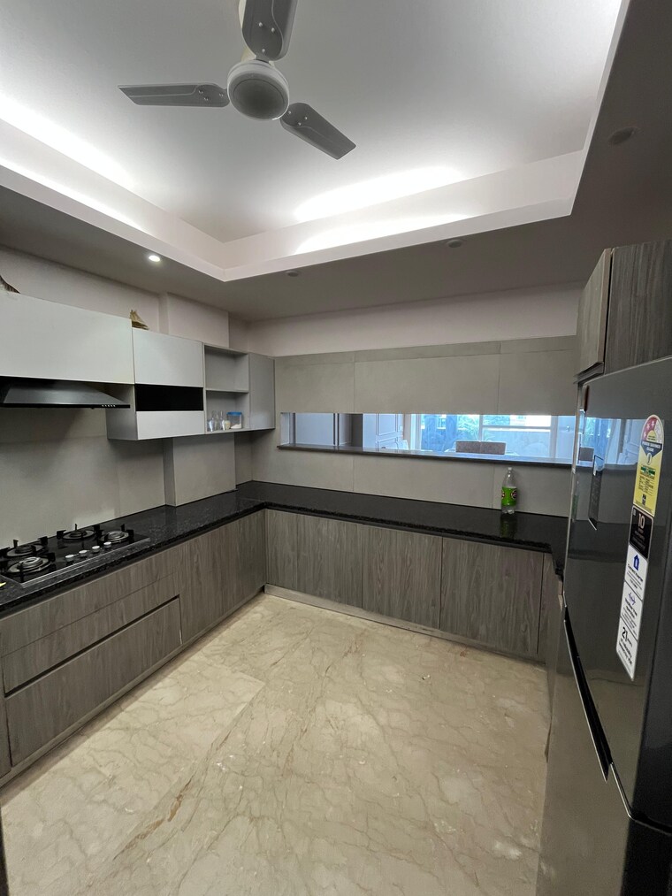 Kitchen, pragya-kunj-apartments 3 Bedroom 1800 Sq.Ft. Builder Floor In Greater Kailash I Delhi 9473147