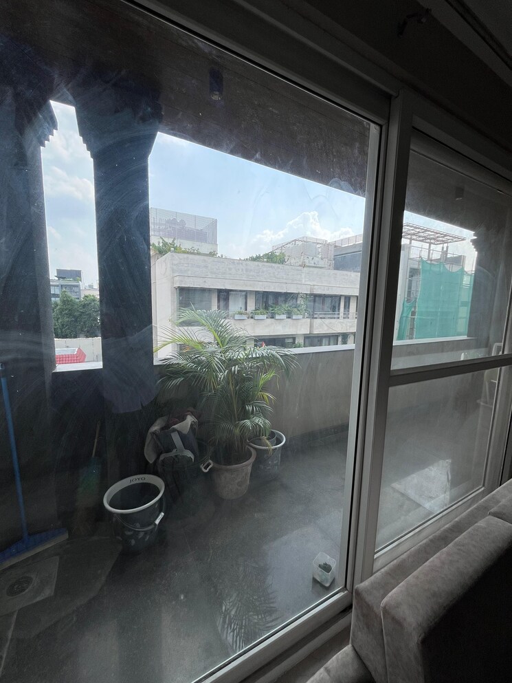 Balcony, pragya-kunj-apartments 3 Bedroom 1800 Sq.Ft. Builder Floor In Greater Kailash I Delhi 9473147