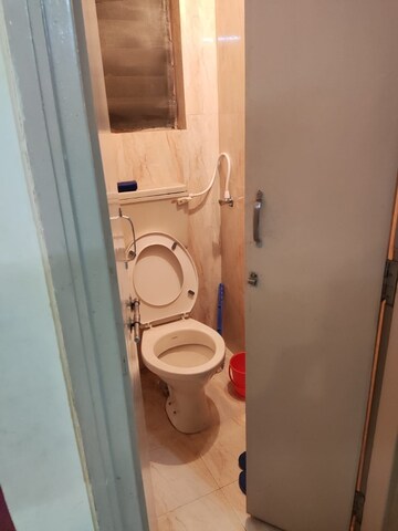 Bathroom in 1 BHK Apartment at Bhosale Nagar – for Rent