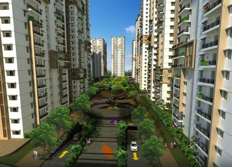 Exterior View, aparna-sarovar-zenith 2 Bedroom 1345 Sq.Ft. Apartment In Nallagandla Hyderabad 9473138