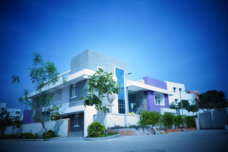 Exterior View, manjeera-purple-town 5 Bedroom 3900 Sq.Ft. Villa In Gopanpally Hyderabad 9473194