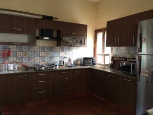 Kitchen in 2 BHK Builder Floor at Panchsheel Enclave – for Rent