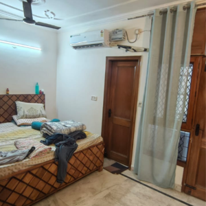 Bedroom in 2 BHK Builder Floor at Malviya Nagar – for Rent