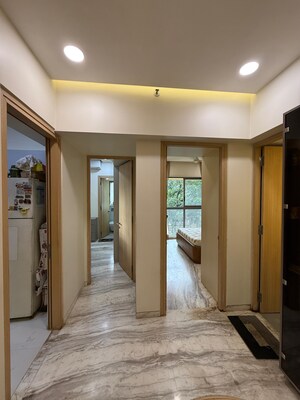 Building Lobby in 3.5 BHK Apartment at Lodha Bel Air, Jogeshwari West – for Sale