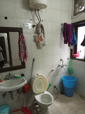 Bathroom in 2 BHK Builder Floor at Vasant Vihar – for Sale