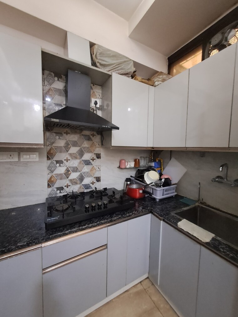 Kitchen, malviya nagar 3 Bedroom 1600 Sq.Ft. Builder Floor In Malviya Nagar Delhi 9473221