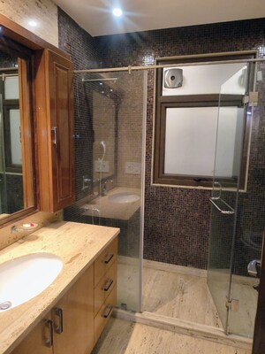 Living Room in 4 BHK Builder Floor at Greater Kailash ii – for Rent