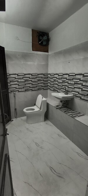 Bathroom in 2 BHK Builder Floor at Khirki Extension – for Sale