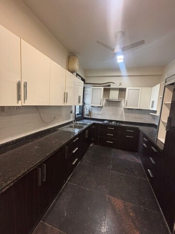 Kitchen in 3 BHK Builder Floor at Greater Kailash I – for Rent