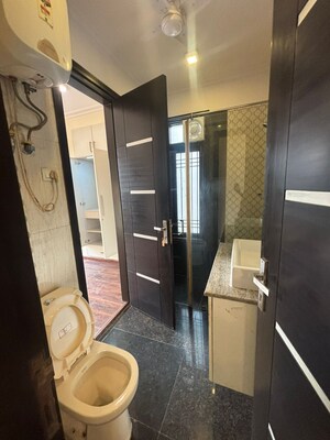 Bathroom in 3 BHK Builder Floor at Greater Kailash I – for Rent