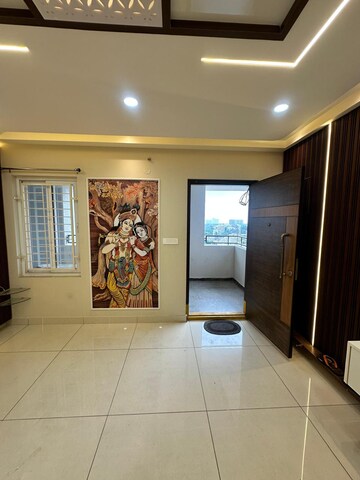 Living Room in 3 BHK Apartment at Sumadhura Horizon, Kondapur – for Rent