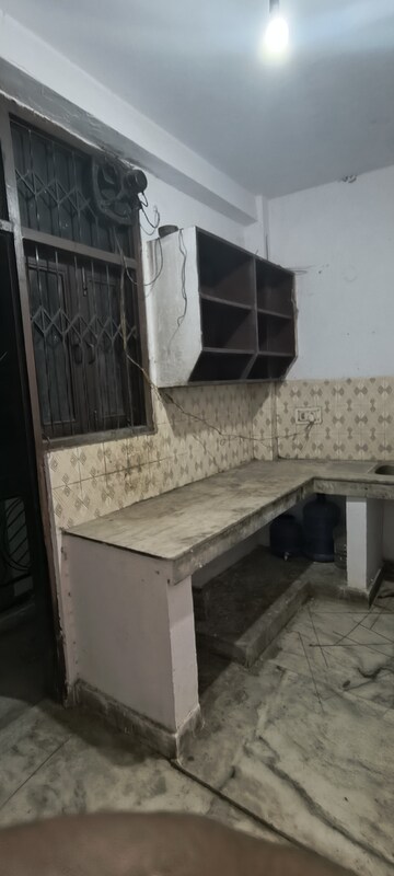 Kitchen in 1 BHK Builder Floor at Khirki Extension – for Sale