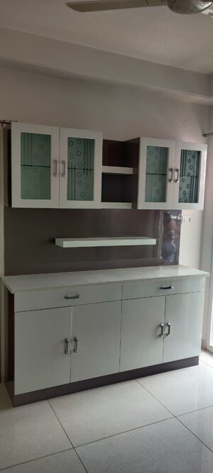 Kitchen in 3 BHK Apartment at Aparna Sarovar Zenith, Nallagandla – for Rent