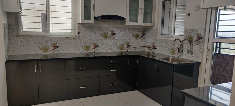 Kitchen, aparna-sarovar-zenith 3 Bedroom 1955 Sq.Ft. Apartment In Nallagandla Hyderabad 9473255
