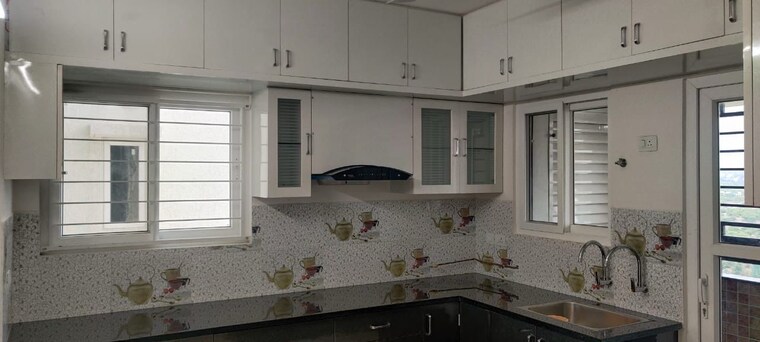 Kitchen, aparna-sarovar-zenith 3 Bedroom 1955 Sq.Ft. Apartment In Nallagandla Hyderabad 9473255