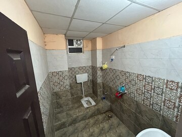 Bathroom in 3 BHK Apartment at Shri Balaji BCC Greens, Deva Road – for Rent
