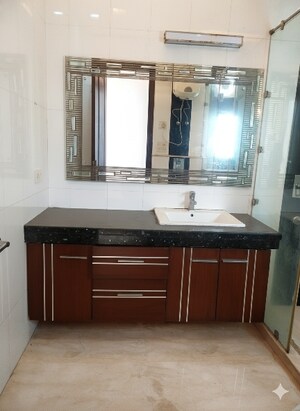 Attached Bathroom in 4 BHK Builder Floor at Greater Kailash ii – for Rent