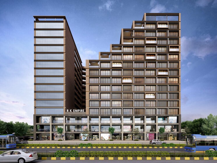 Exterior View, 150 feet ring road Commercial Office Space 532 Sq.Ft. In 150 Feet Ring Road Rajkot 9473309