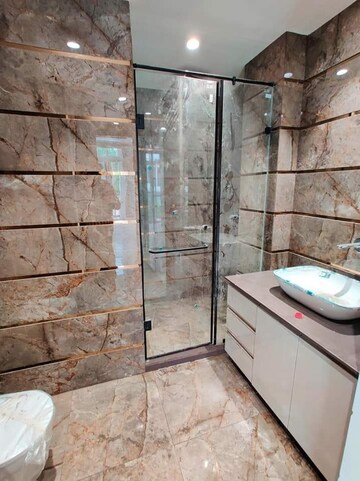 Attached Bathroom in 4 BHK Builder Floor at Greater Kailash I – for Rent