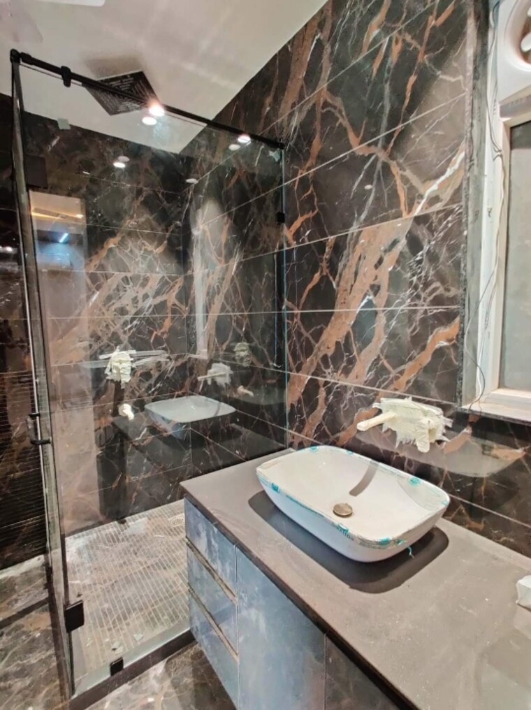 Attached Bathroom, greater kailash i 4 Bedroom 4500 Sq.Ft. Builder Floor In Greater Kailash I Delhi 9473316